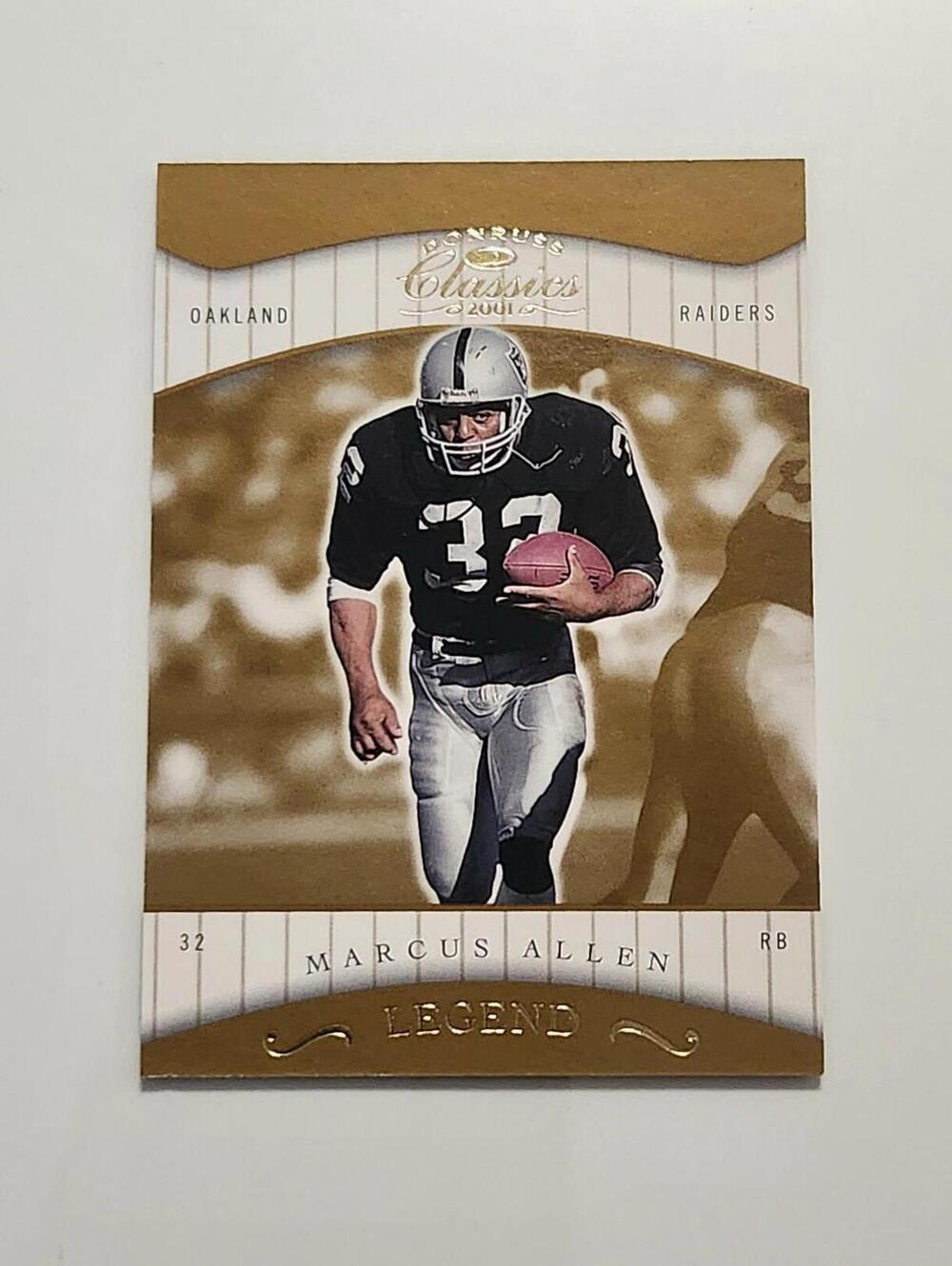 2001 Donruss Classics #187 Marcus Allen /1425 Football Card